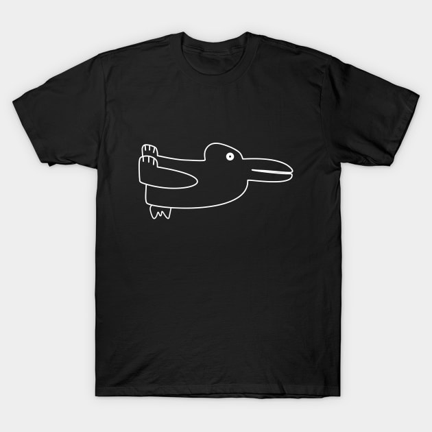 Optical Illusion - Rabit Duck T-Shirt by Shut Down!